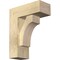 Ekena Millwork Westlake Block Rough Sawn Bracket w/ Offset Brace, Douglas Fir, 6"W x 14"D x 18"H BKT0604X14X18WTL05RDF - alternate 1